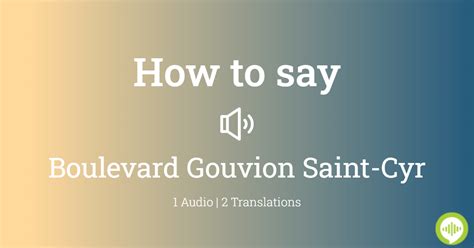 boulevard pronunciation|boulevard pronunciation in english.